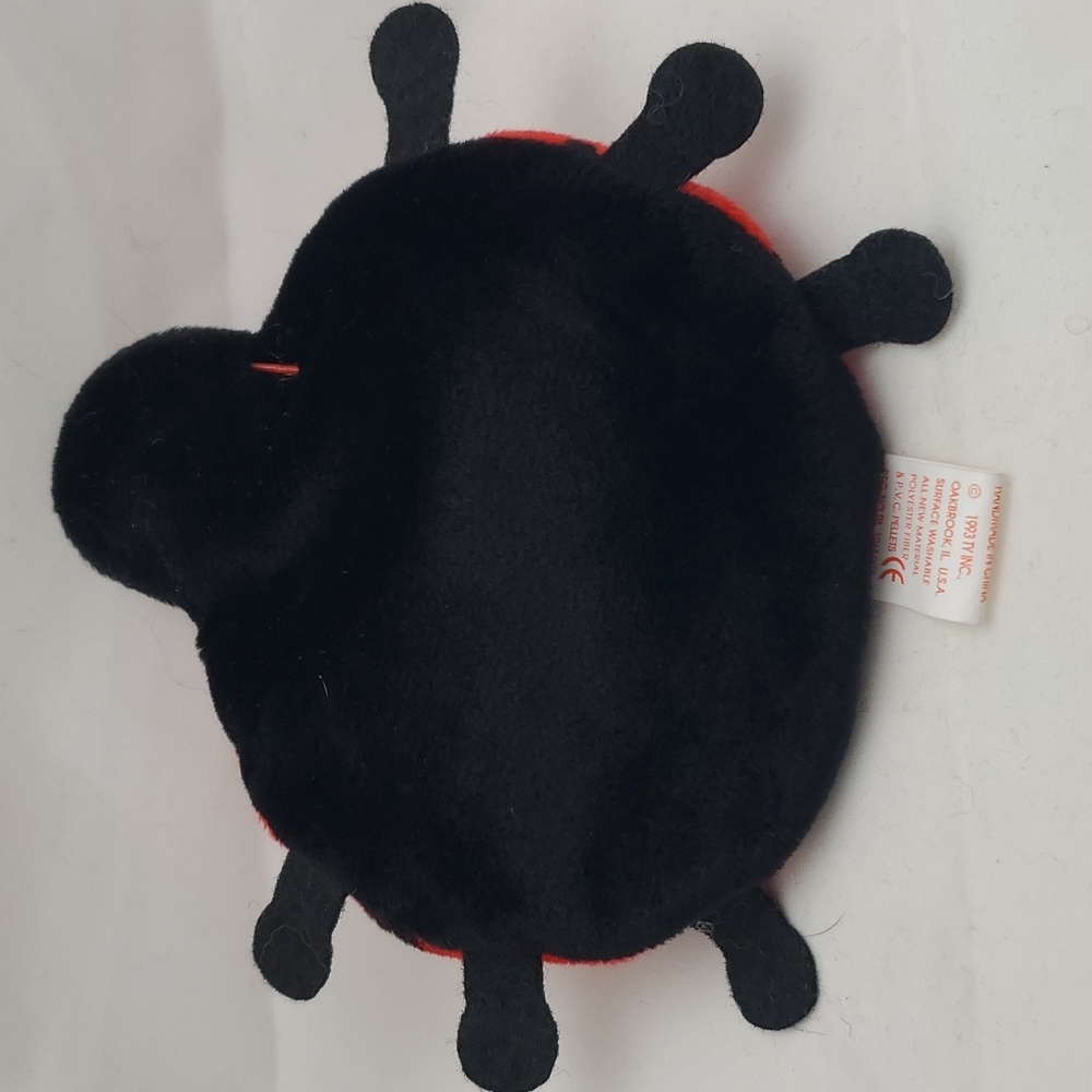 Lucky the Ladybug Beanie Baby - Picture 2 of 6